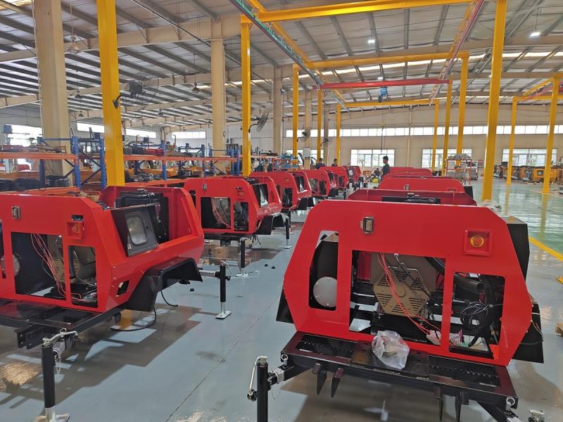 我廠移動照明車以可靠的質量贏得國外客戶青睞